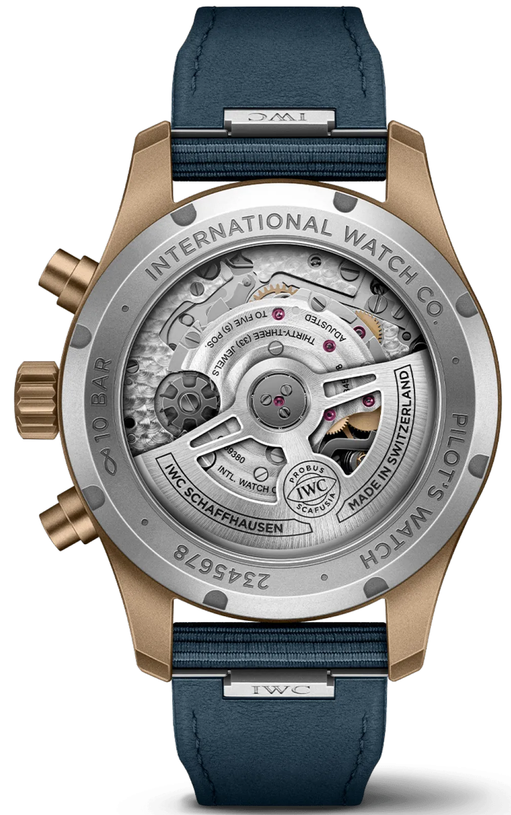 IW Watch Pilots Chronograph 41 Bronze