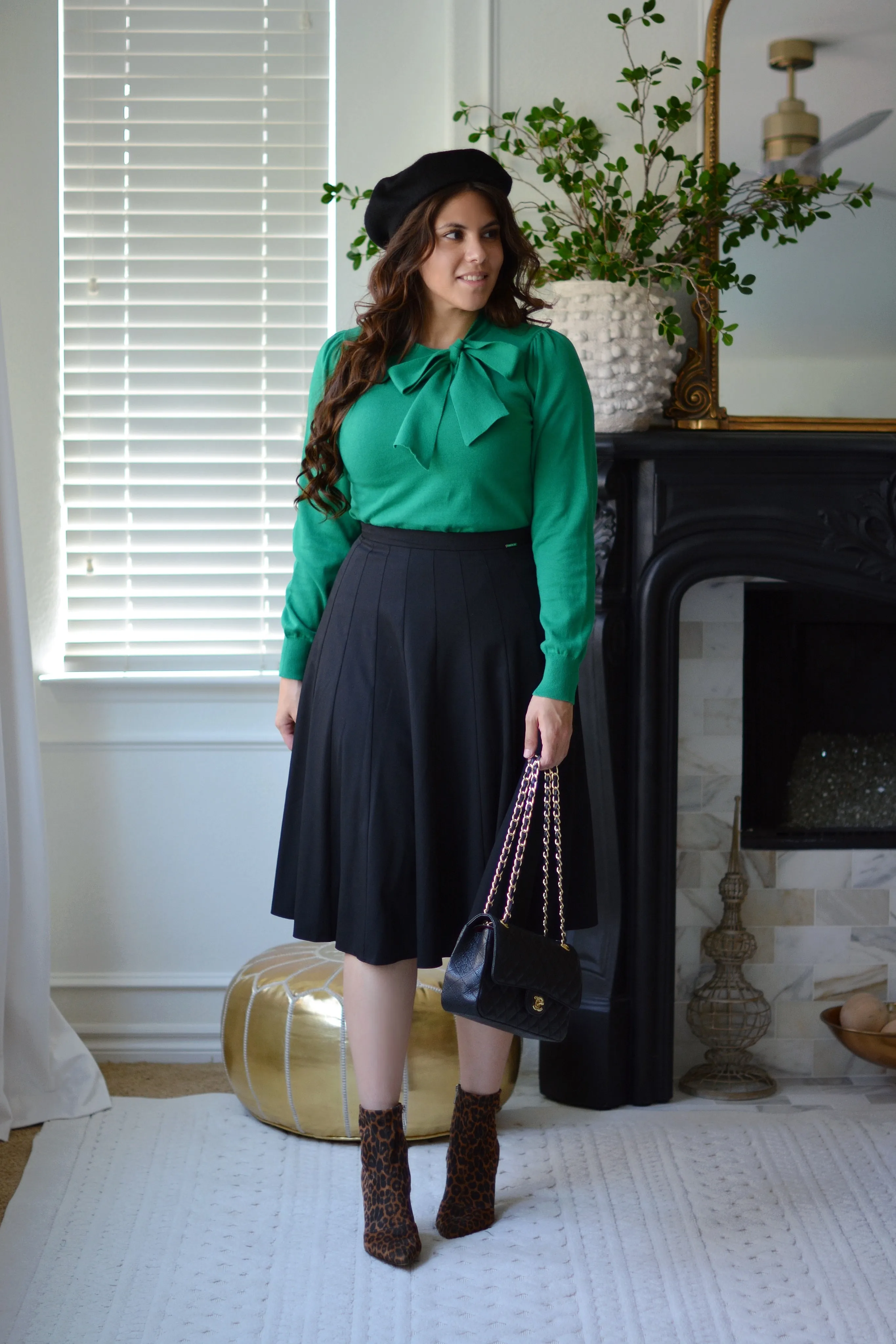 Jay Black Full Skirt