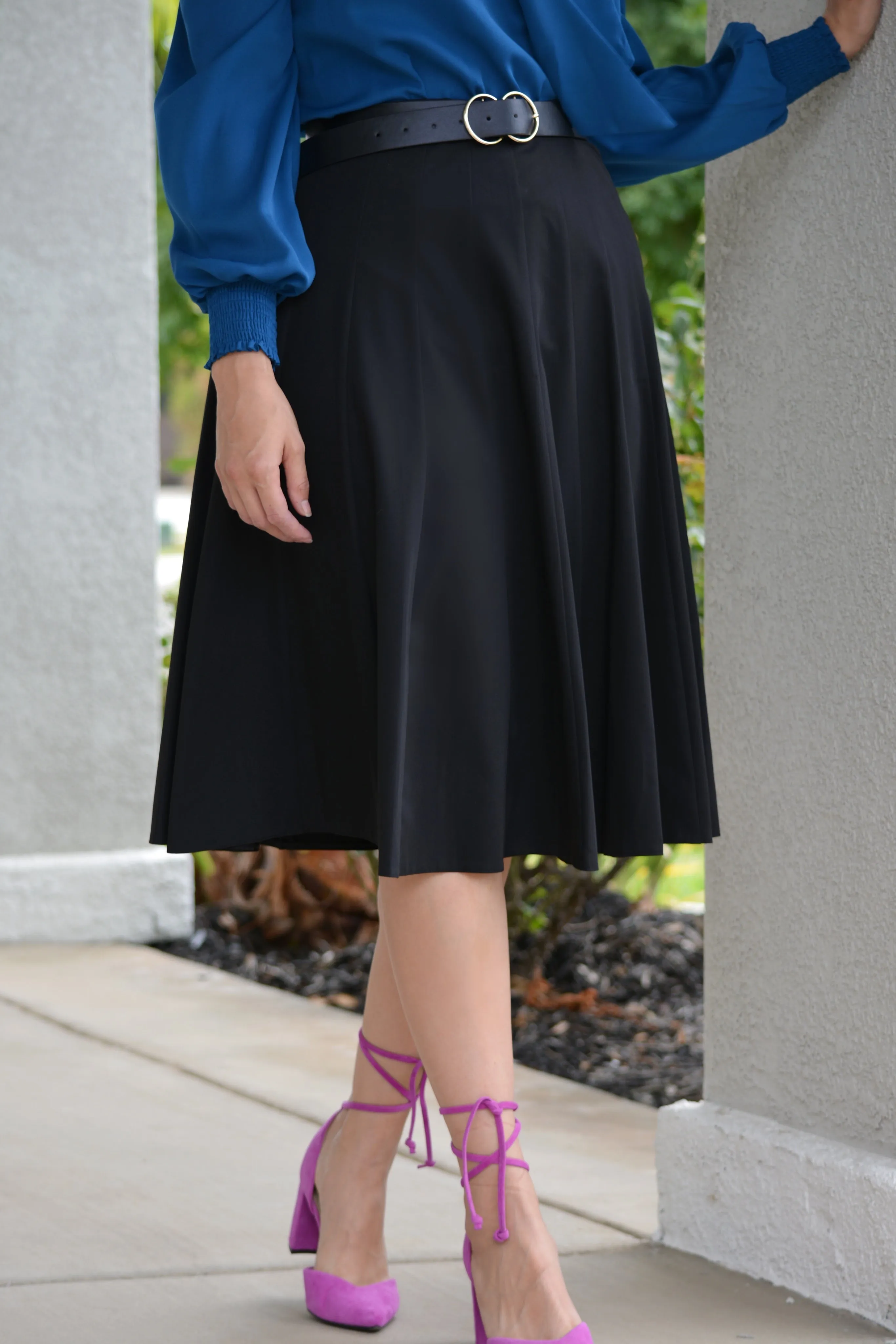 Jay Black Full Skirt