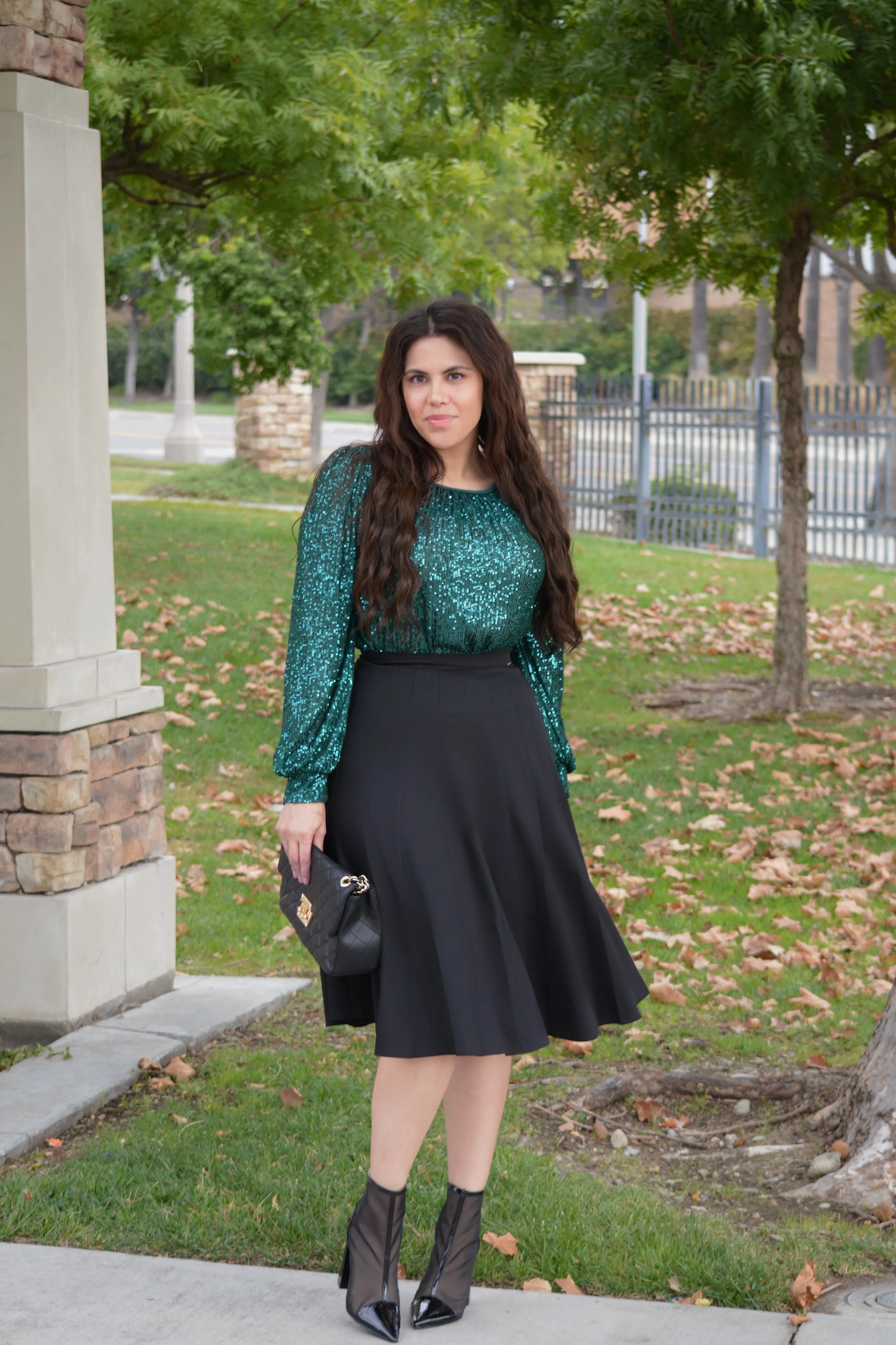 Jay Black Full Skirt