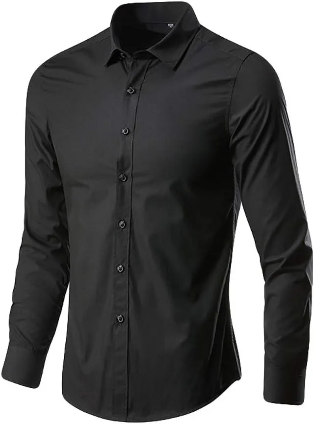 LCMTWX Men's Button Down Shirts Cotton Long Sleeve Long Sleeved Solid Color Cotton Linen Shirt T Shirts for Man Shirts for