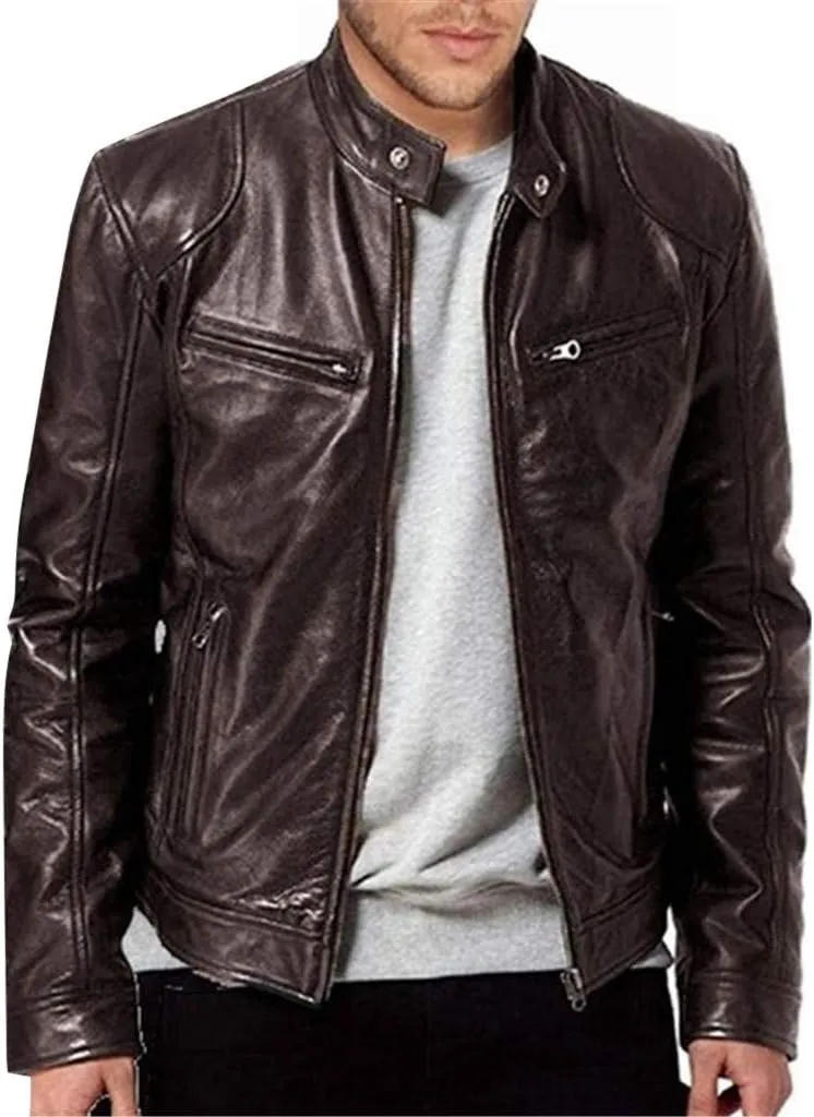 LCMTWX Mens Coats Cottonpadded Jacket Stand Collar Knitted Splice Sweater Coat Casual Cardigan Stylish Outwear Jackets