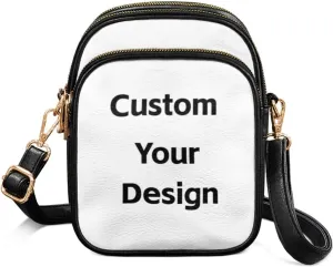 Leather Satchel Bags for Women Crossbody Mini Messenger Bag for Cell Phone Travel Outdoor Hiking