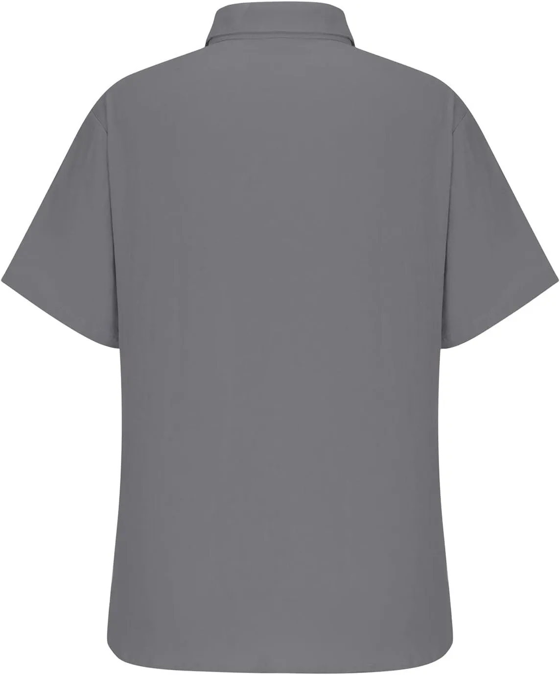 Linen Shirts Men Short Sleeve Button Down Tops Lightweight Beach Shirts Regular Fit
