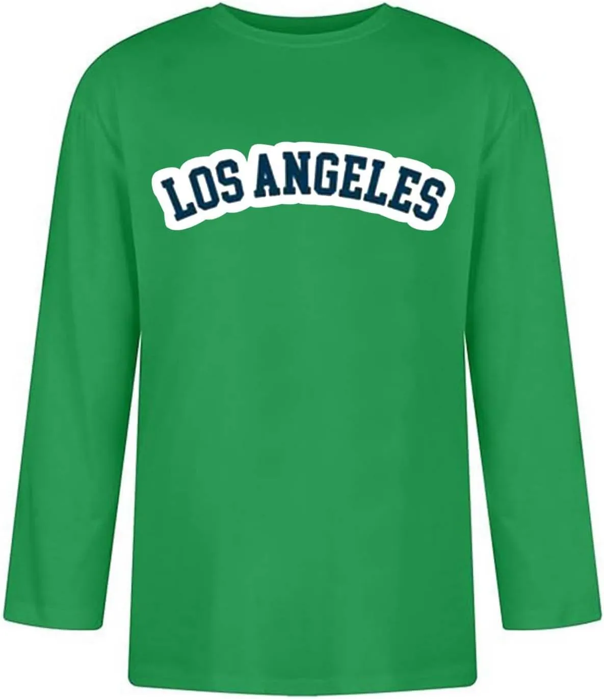 Los Angeles Shirt for Men Lightweight Casual Summer Beach Shirts Crewneck Bracelet Sleeve Loose Fit Letter Printed Basic Tops