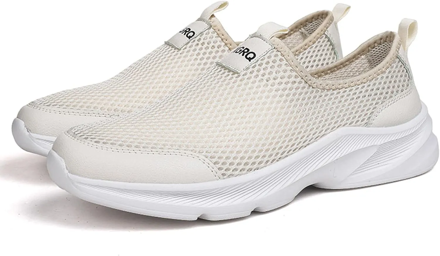 Men Sports Shoes Fashionable Simple and Solid Color The New Pattern Summer Non Slip Thick Mesh Sneaker Shoes Men