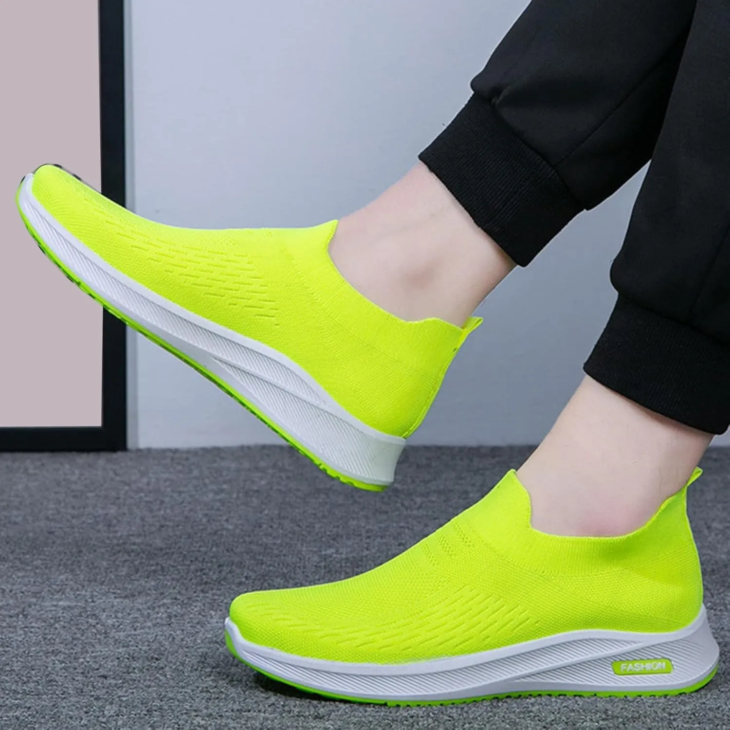 Mens Athletic Shoes Men's Shoes Walking Shoe for Men Slip on Shoe for Men Comfortable Running Trail Sneaker