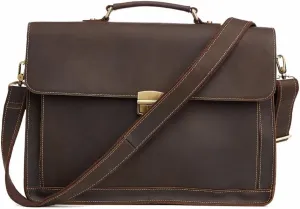 Men's Briefcase Men's Business Bag Vintage Office Messenger Shoulder Bag For Male Men Handbag
