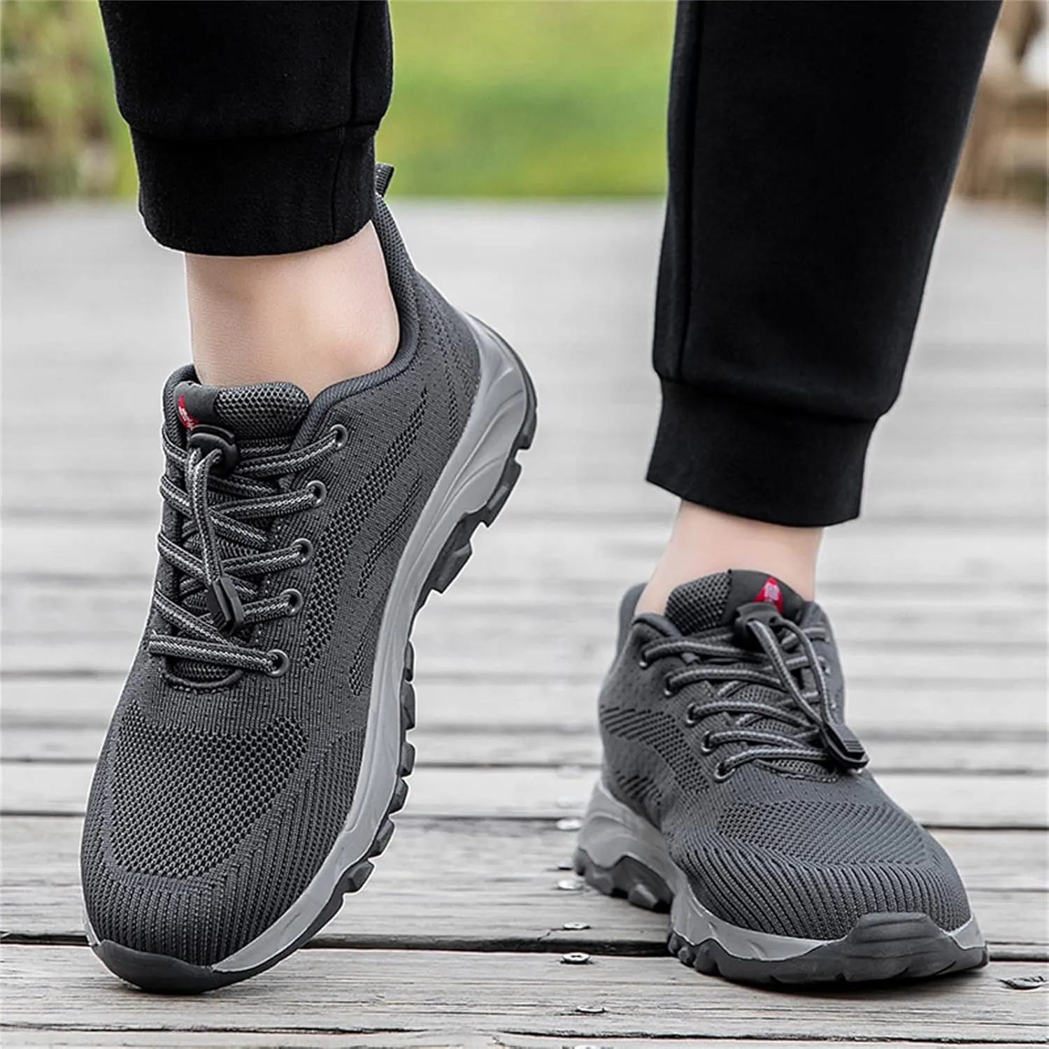 Men's Business Casual Shoes Comfortable Breathable Lightweight Tennis Shoe Casual Soft Flat Soled Walking Shoes