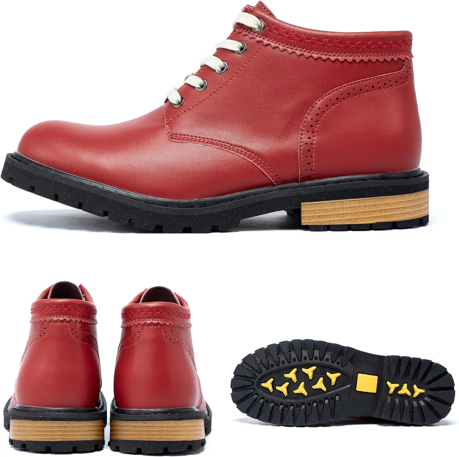 Men's Chelsea Ankle Boots Cowboy Boots Dress Casual Shoes Punk Rock Western Boots