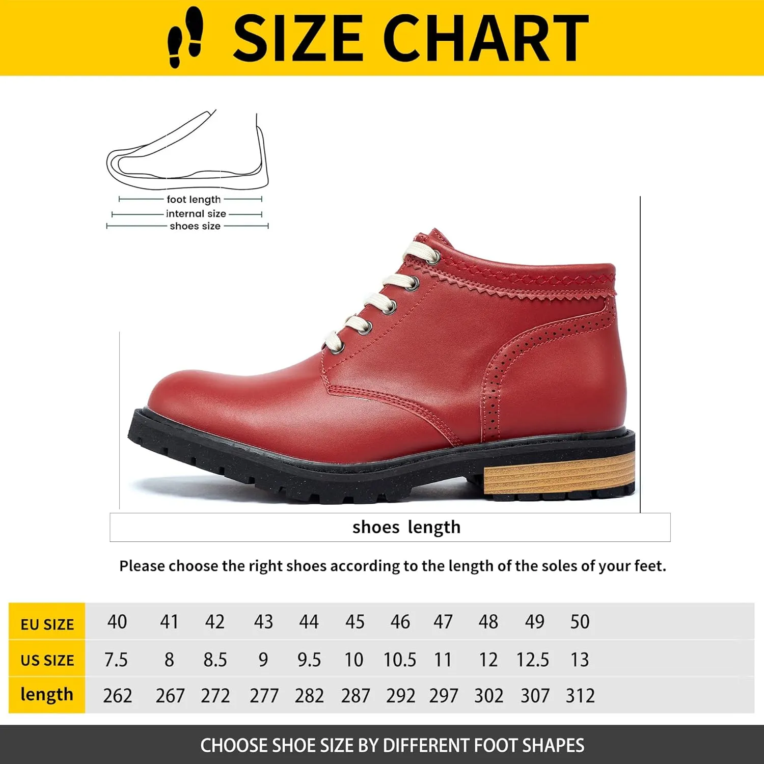 Men's Chelsea Ankle Boots Cowboy Boots Dress Casual Shoes Punk Rock Western Boots