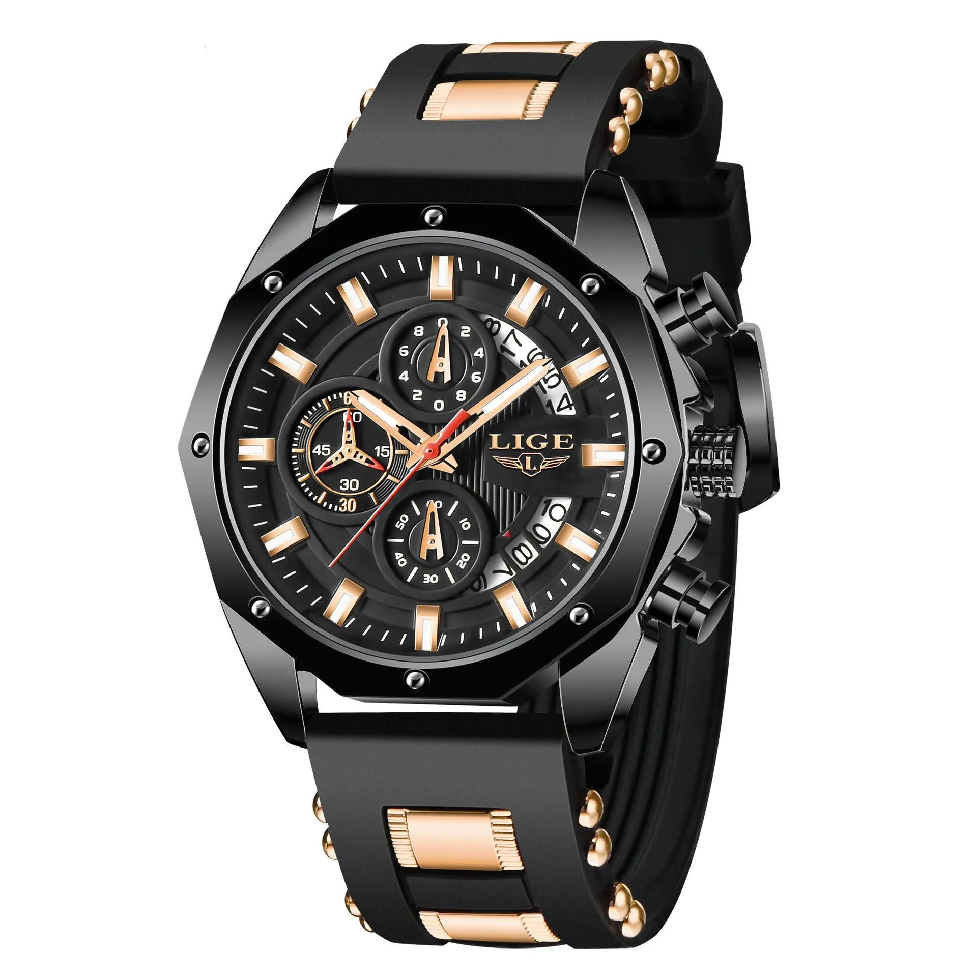 Men's Luxury Fashion Waterproof Wristwatch