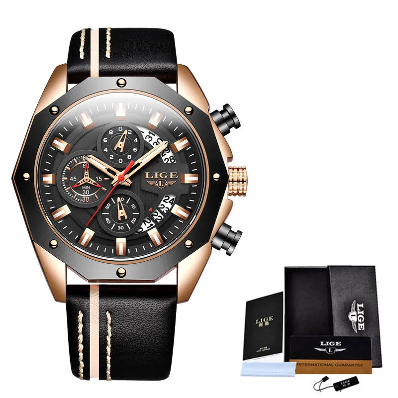 Men's Luxury Fashion Waterproof Wristwatch
