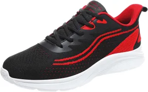 Men's Orthopedic Comfortable Lace Up Shoes Lightweight Breathable Walking Shoe Gym Tennis Men's Recovery Shoes