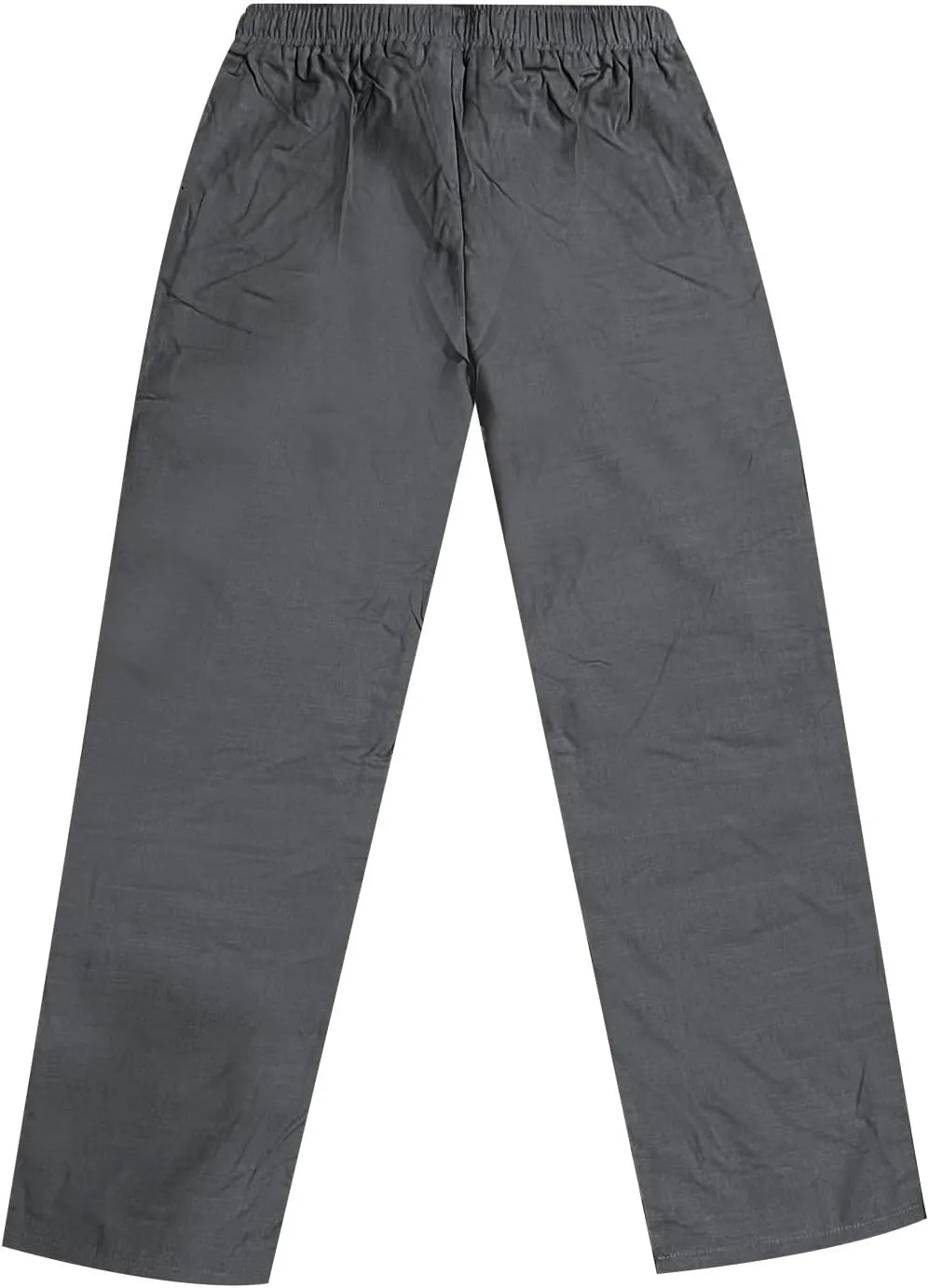 Men's Summer Cotton and Linen Solid Color Drawstring Loose Casual Outdoor Beach Pants 2025
