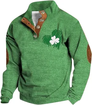 Mens Sweater Fall And Winter Casual Long Sleeved Zipper Shaker Warm Long Sleeved Sweater Tops Men'S Stand Up Collar