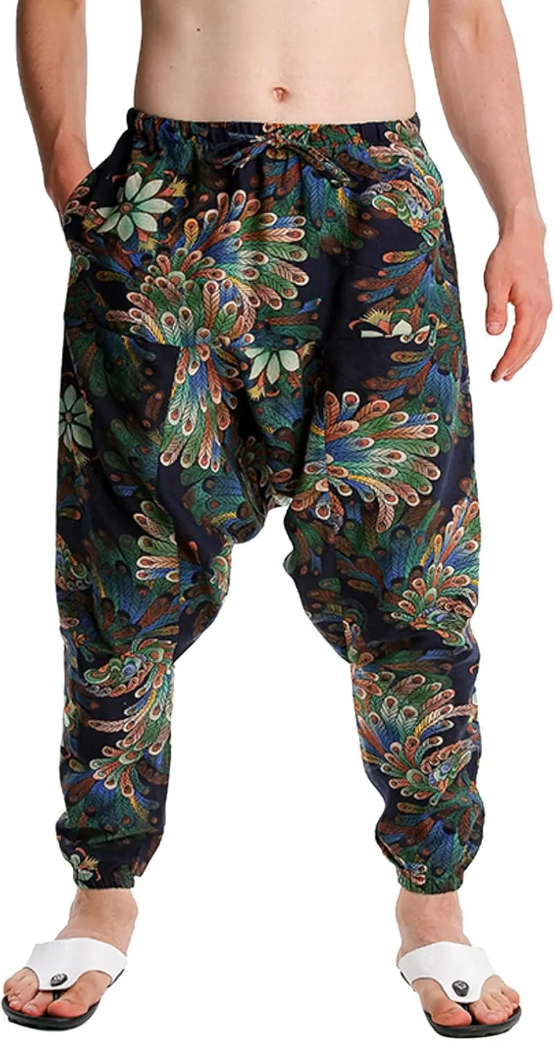 Mens Sweatpants with Pockets Big and Tall Pants Running Stretch Jogger Sweatpants Men's Cotton Linen Yoga Sweatpants