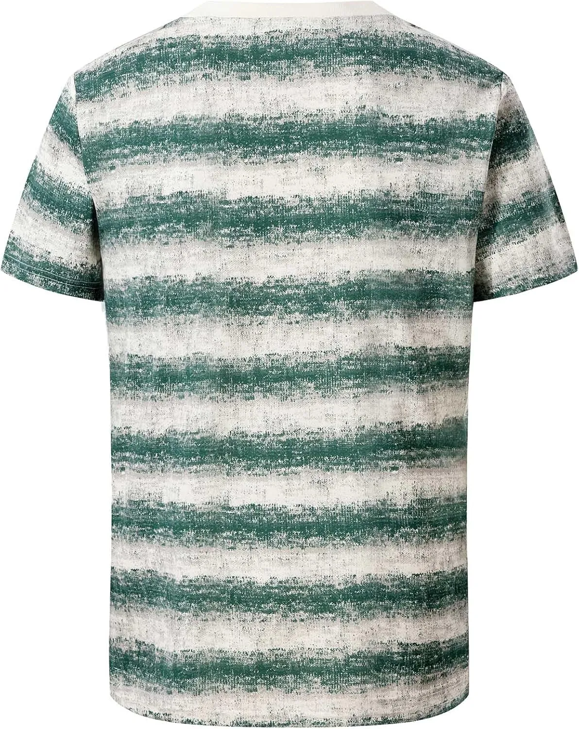 Mens T-Shirts Crewneck Stripe Short Sleeve Hip Hop T Shirts Hipster Fashion Tees Tops