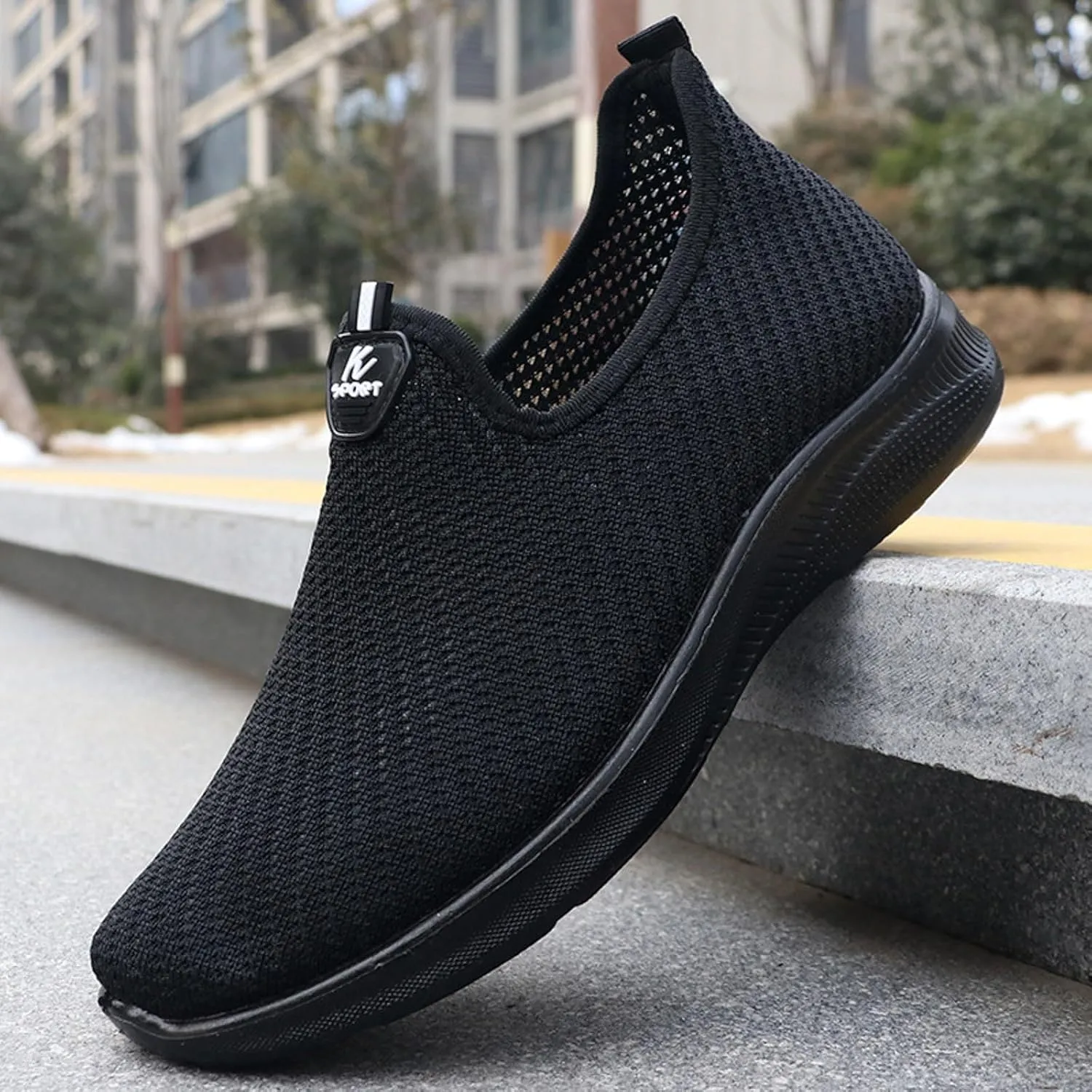 Mens Tennis Shoes Men's Shoes Walking Shoe for Men Slip on Shoe for Men Breathable Lightweight Sneaker