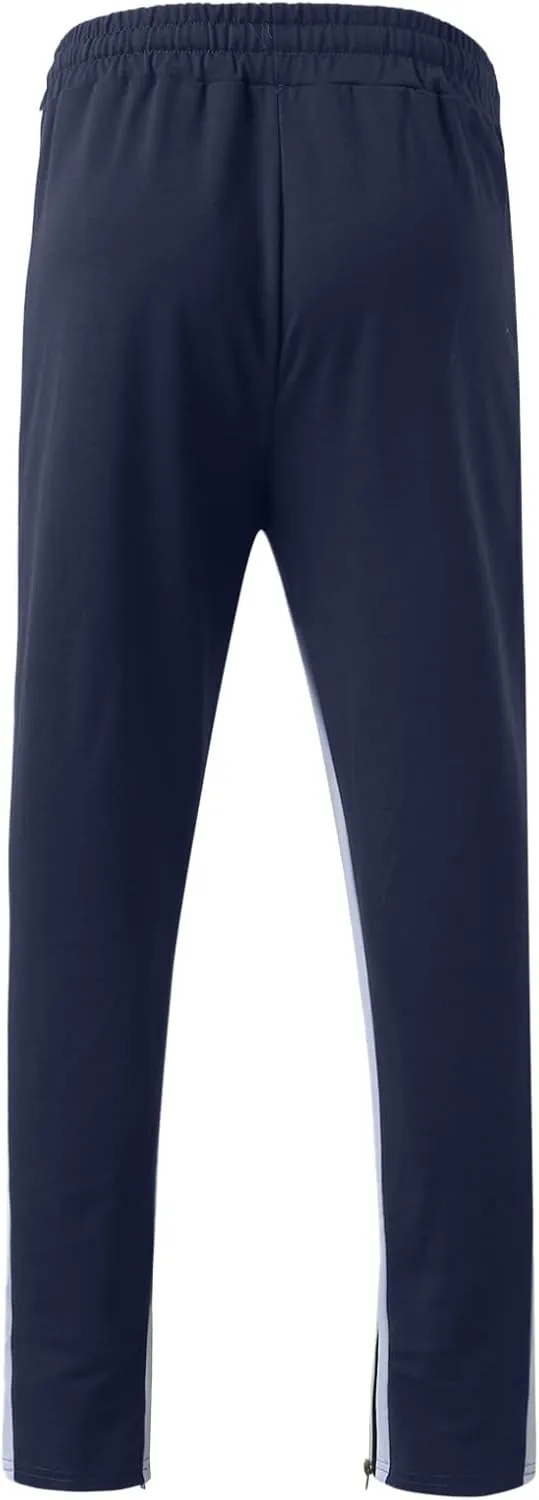 Mens Workout Cargo Sweatpants Lined Sweatpants Thicken Active Jogging Workout Trousers Casual Cargo Pants Sweatpants
