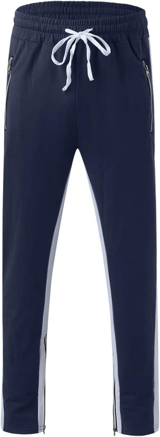 Mens Workout Cargo Sweatpants Lined Sweatpants Thicken Active Jogging Workout Trousers Casual Cargo Pants Sweatpants