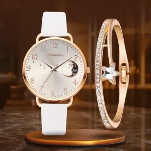 Moon Phase Watch and Strap Set