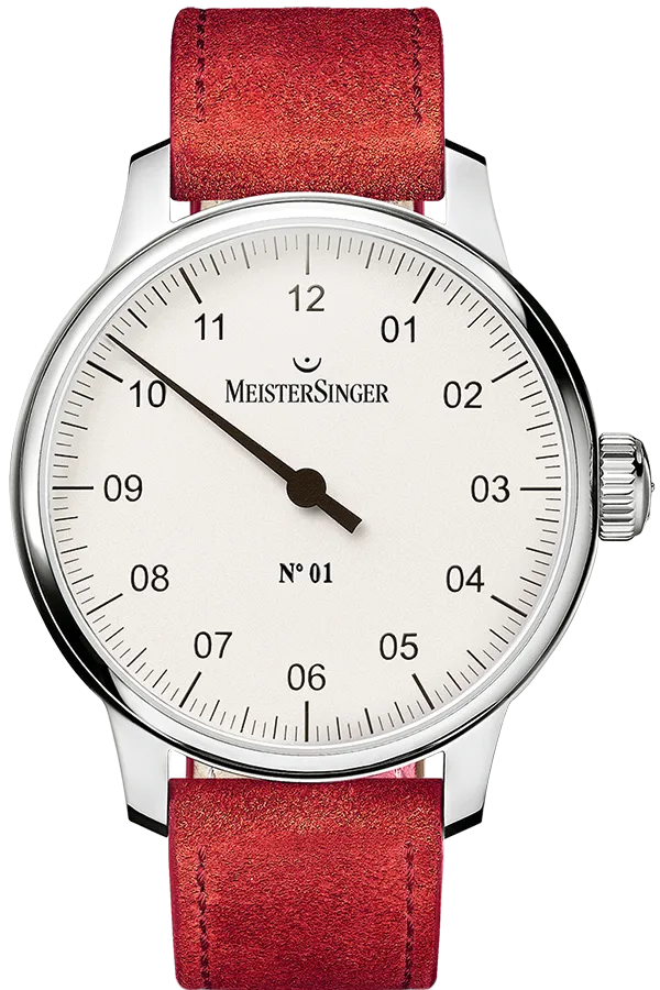 MS Watch Series N. 1 - Elegant Silver with White Dial