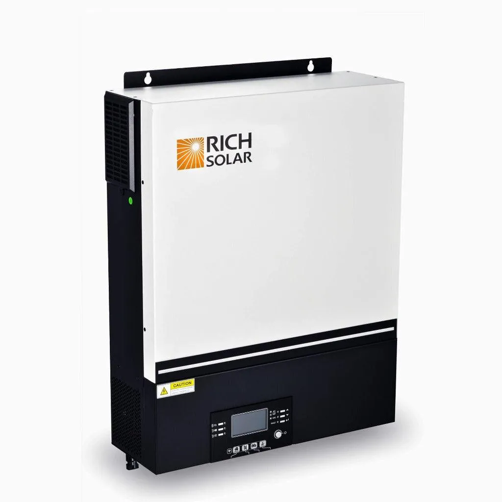 NOVA 6548 | 6500 Watt (6.5kW) 48 Volt Off-Grid Hybrid Solar Inverter | Premium 6500W 48V Hybrid Inverter for Campers, Cabins, Tiny Homes, ADUs, RVs, Off-Grid | UL Certified