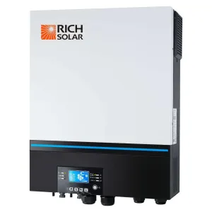NOVA 6548 | 6500 Watt (6.5kW) 48 Volt Off-Grid Hybrid Solar Inverter | Premium 6500W 48V Hybrid Inverter for Campers, Cabins, Tiny Homes, ADUs, RVs, Off-Grid | UL Certified