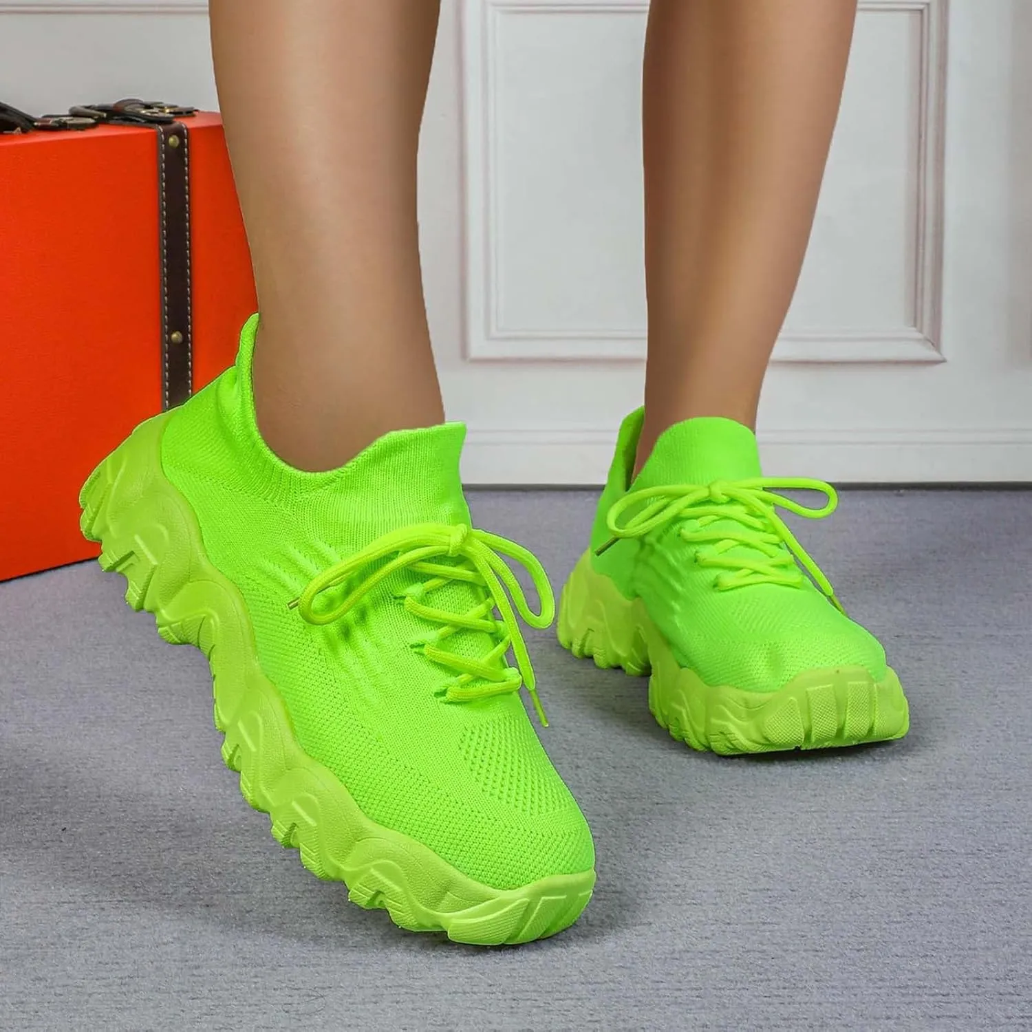 Nurse Babe Shoes, Orthopedic Shoes for Women, Comfort Wear Orthowear Shoe, Ortho Pro Sneakers Breathable Mesh Casual Footwear Walking Running Sneakers with Arch Support Soft Comfy Cushion
