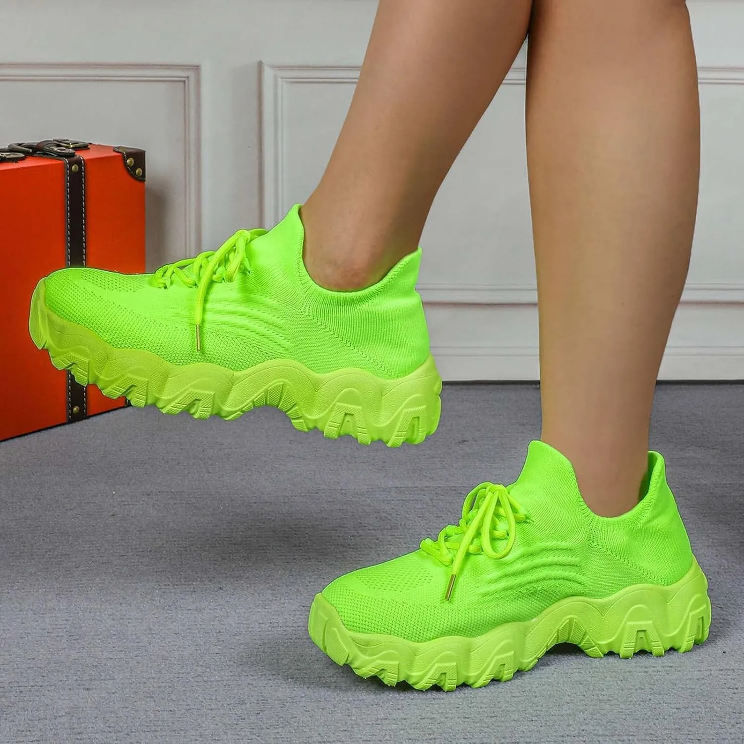 Nurse Babe Shoes, Orthopedic Shoes for Women, Comfort Wear Orthowear Shoe, Ortho Pro Sneakers Breathable Mesh Casual Footwear Walking Running Sneakers with Arch Support Soft Comfy Cushion