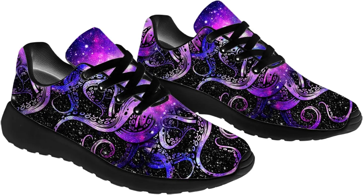 Octopus Shoes Women's Men's Running Tennis Shoes Fashion Sneakers Octopus Gifts for Women Men