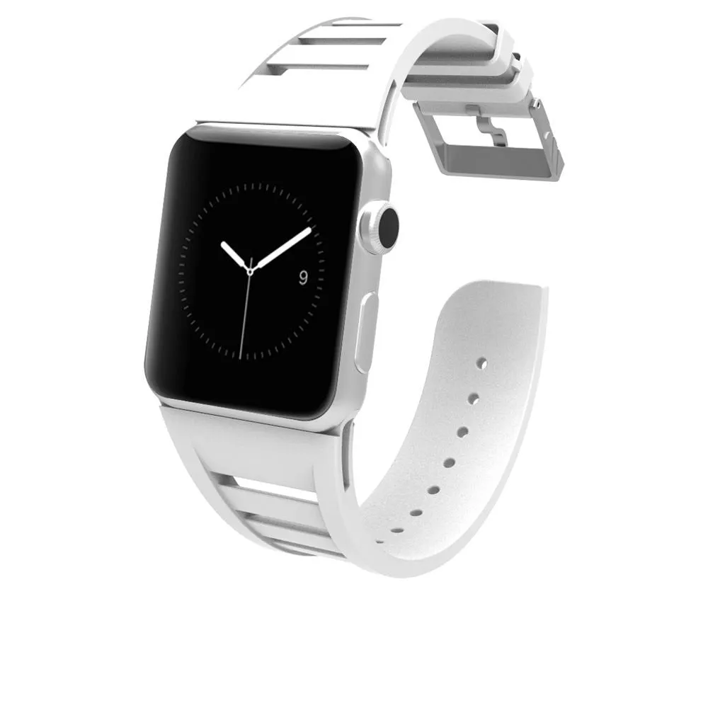 [OPEN BOX] CASEMATE Vented Strap for 42 mm Apple Watch White (Apple Watch sold separately)