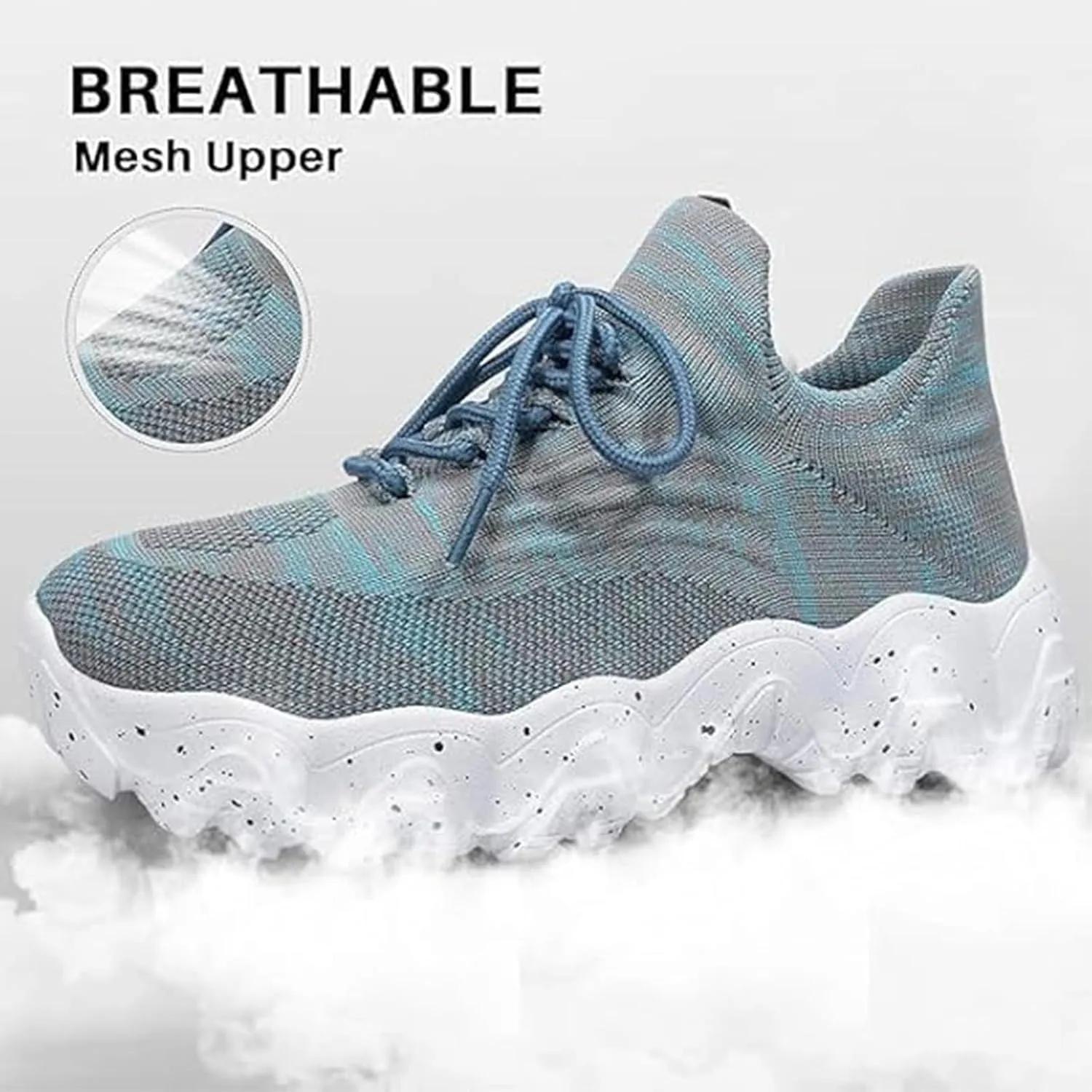 Ortho Pro Shoes for Women,Mesh Breathable Non-Slip Orthopedic Sneakers Wide Width Comfort Nurse Babe Shoes