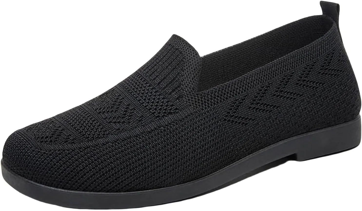 Orthopedic Shoes, Women's Comfortable Breathable Knitted Sneakers, Woven Cut-Out Orthopedic Soft Arch Support Walking Shoes, Slip-On Sneakers for Women