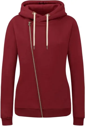 Oversized Zip Up Hoodie Women Fleece Drawstring Hooded Sweatshirt Y2k Full Zip Hoodies Comfy Sweat Shirt with Pockets