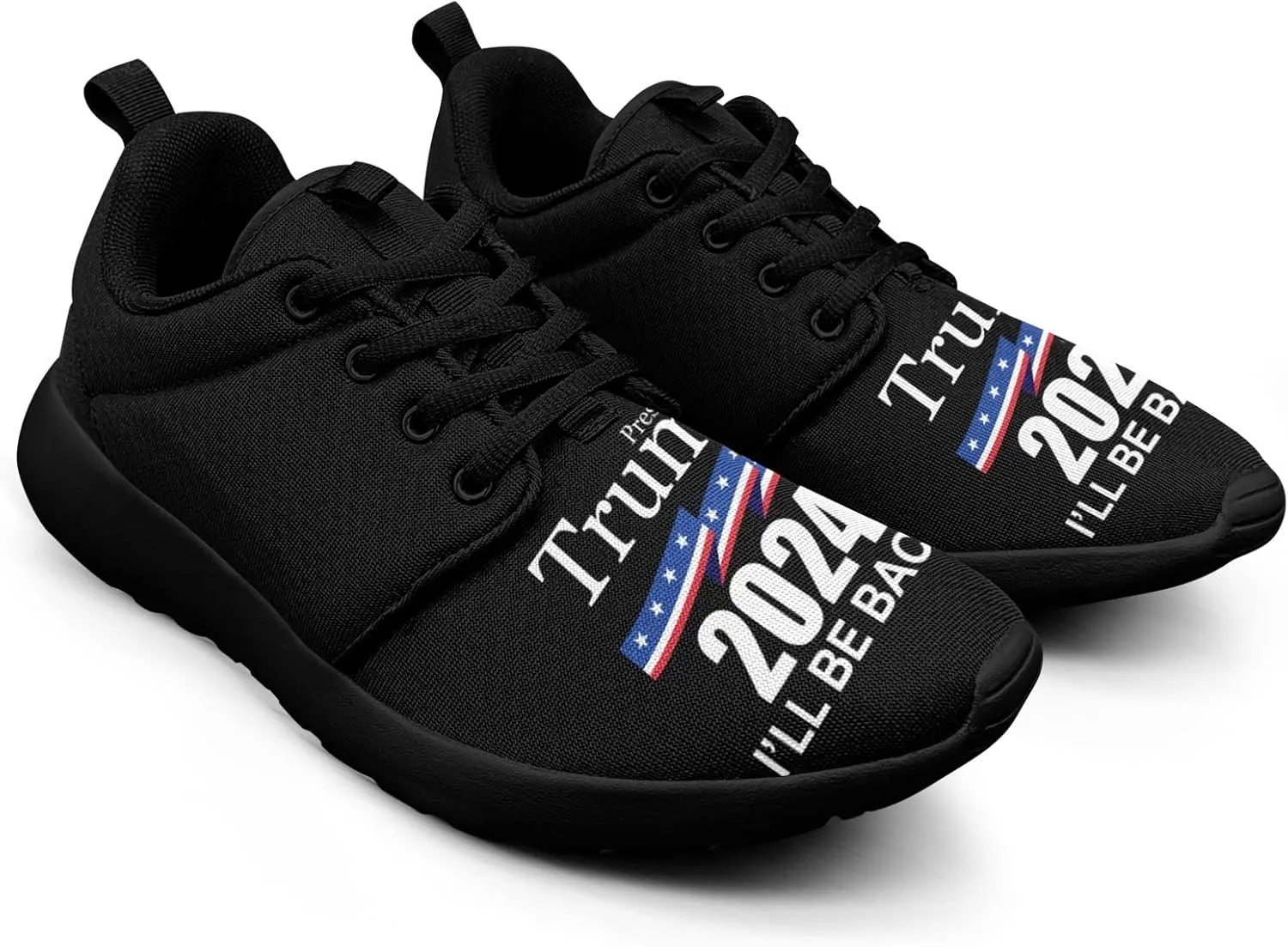Pitovozu Trump 2024 Shoes for Men Walking Running Athletic Lightweight Shoes Comfortable Tennis Sports Sneaker Gifts