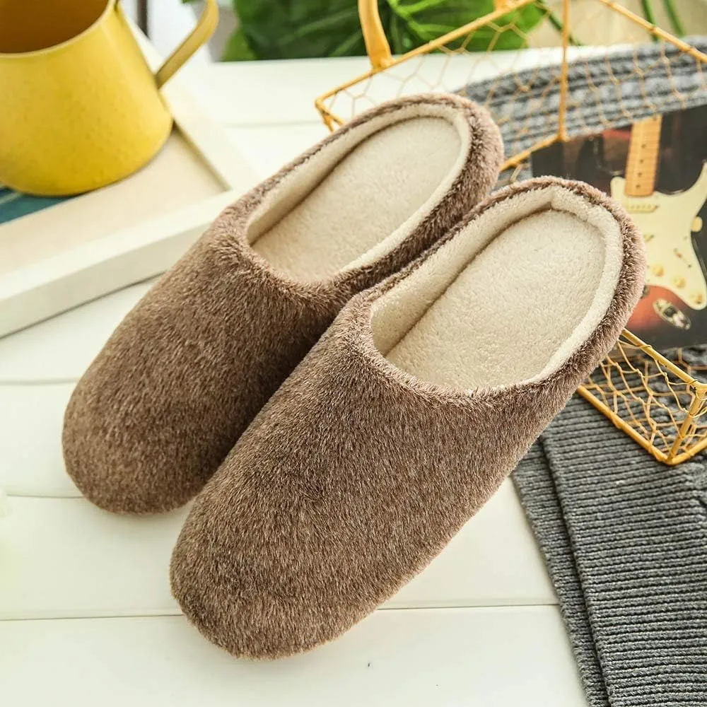 SBGMoSJ Winter Indoor Slippers for Women Fuzzy Winter Slippers Cute House Slippers Womens Fluffy Slippers for Men Funny Pink Christmas Tree Gifts for Husband 2023