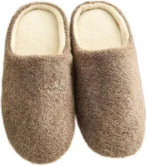 SBGMoSJ Winter Indoor Slippers for Women Fuzzy Winter Slippers Cute House Slippers Womens Fluffy Slippers for Men Funny Pink Christmas Tree Gifts for Husband 2023