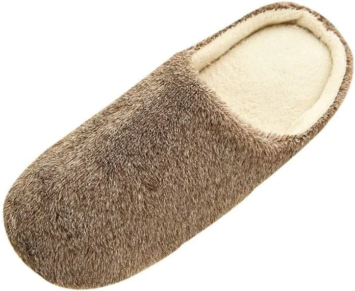 SBGMoSJ Winter Indoor Slippers for Women Fuzzy Winter Slippers Cute House Slippers Womens Fluffy Slippers for Men Funny Pink Christmas Tree Gifts for Husband 2023