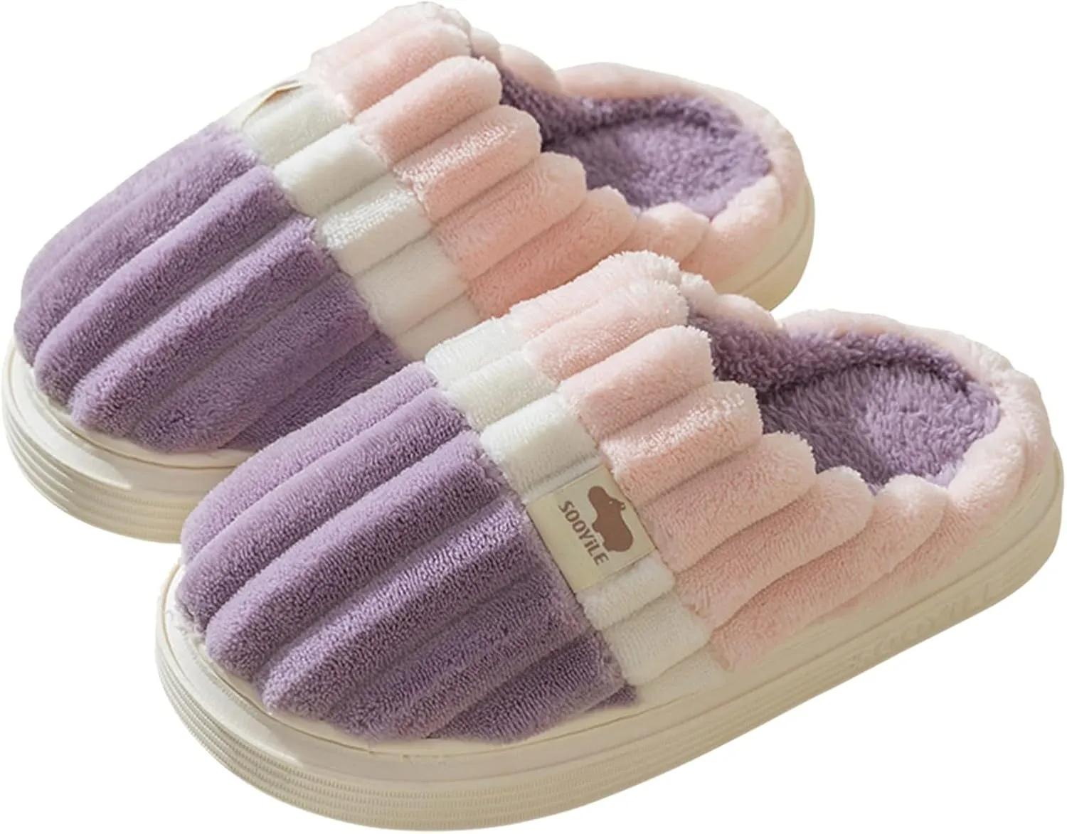SBGMoSJ Winter Slippers Women Men Warm Anti-Slip Indoor House Shoes Winter Slipper Shoes Comfy House Slippers Womens Funny Slippers for Women Animal Christmas Gifts for Kids Gifts for Husband 2023