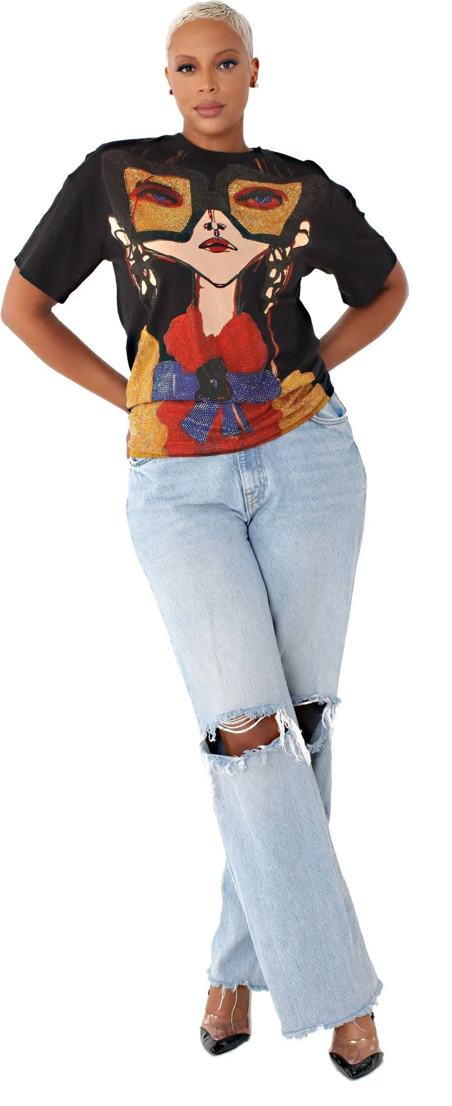 Show your face tees
