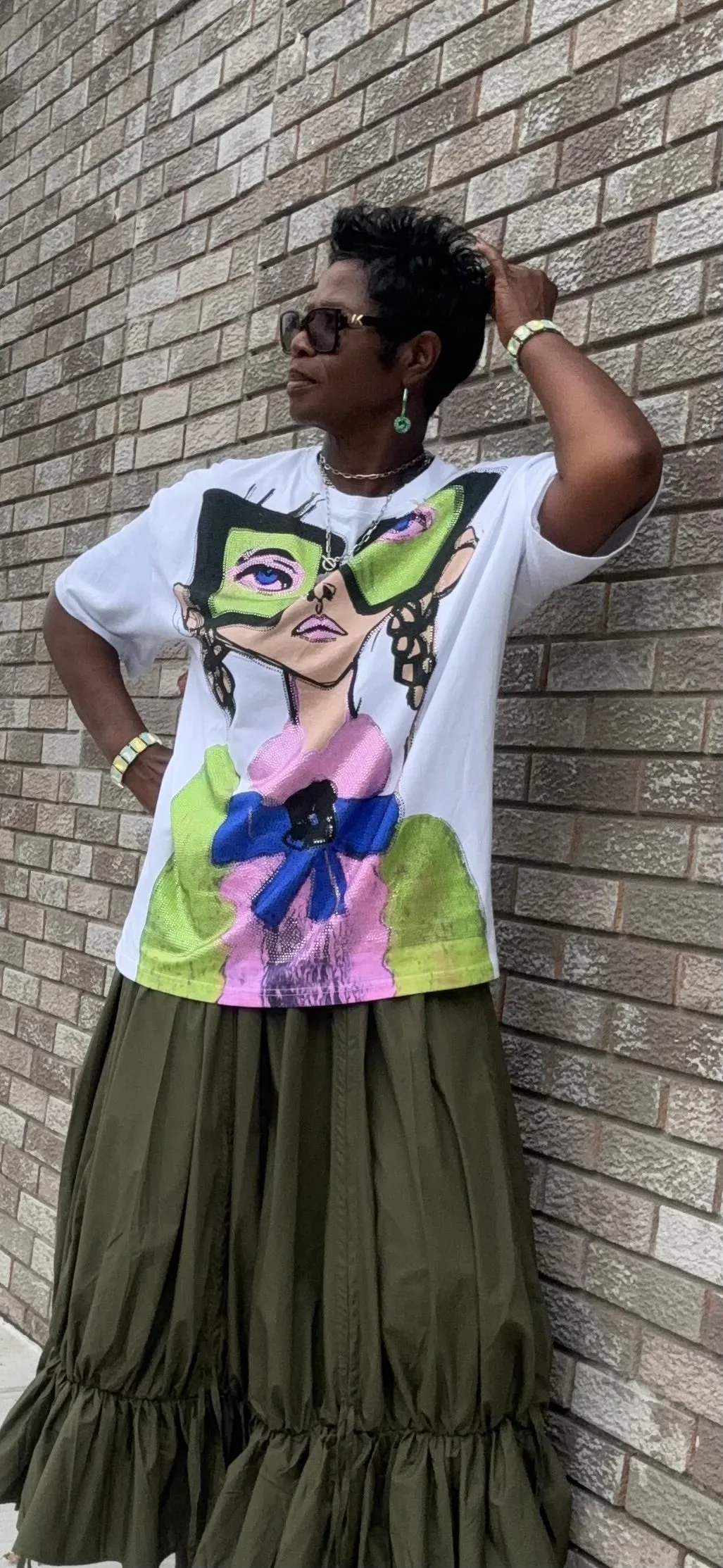 Show your face tees