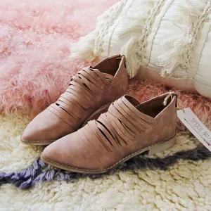 Sky Valley Booties in Rose