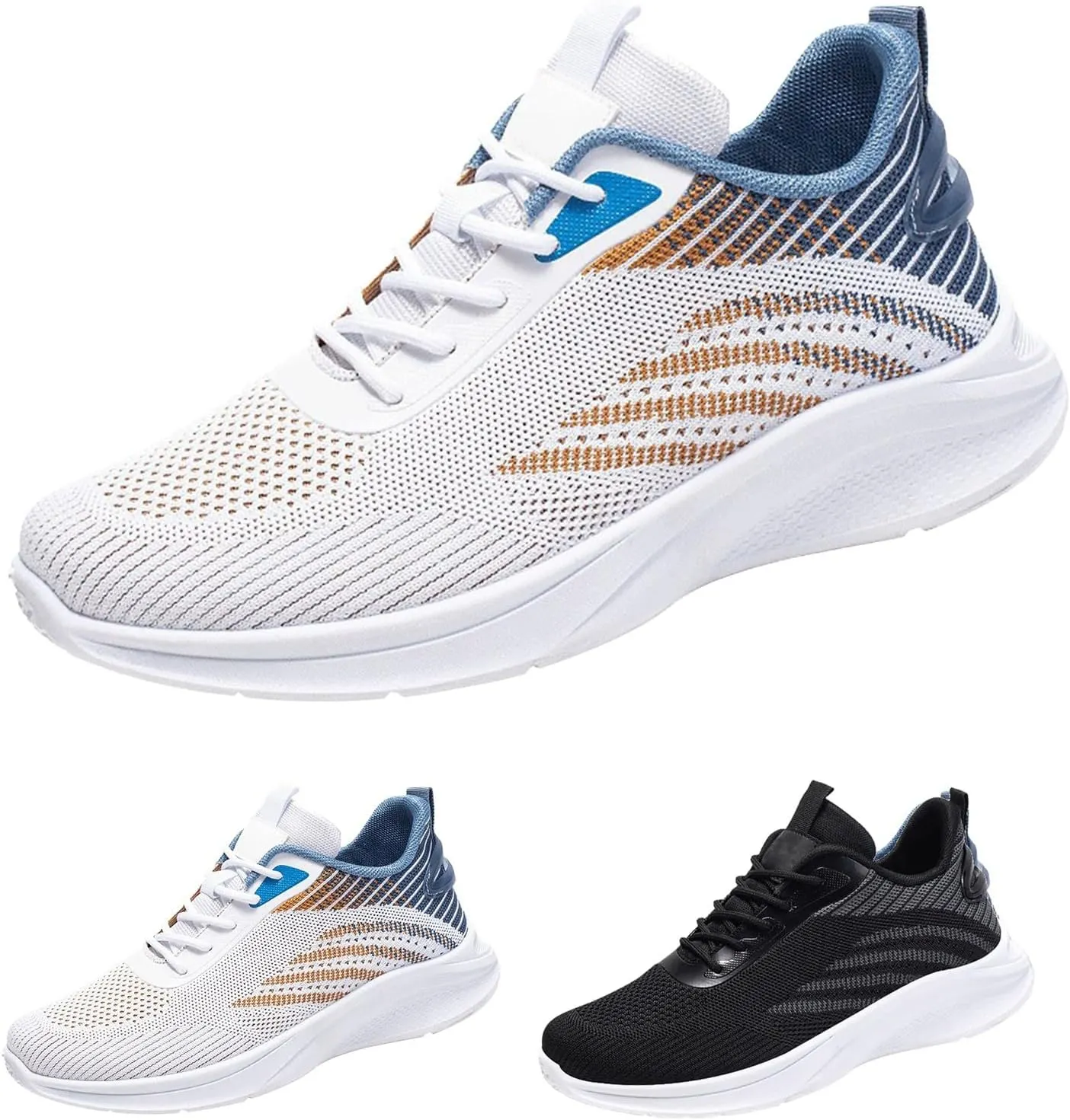 Slip on Casual Walking Shoes Workout Jogger Running Shoes Gym Fashion Sneakers for Men Women Breathable-Lightweight-Comfortable
