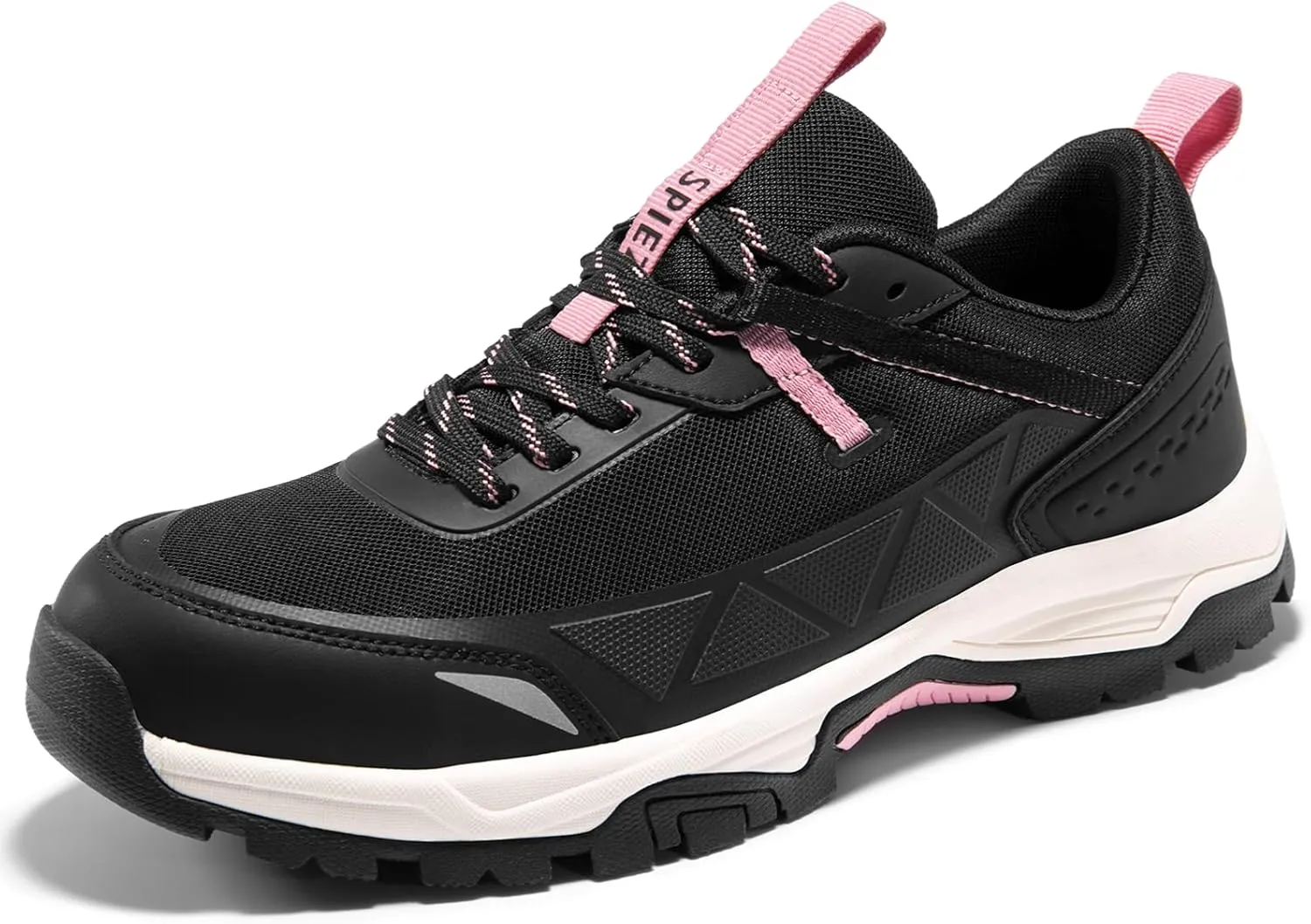 SPIEZ Lightweight Women's Safety Shoes,Composite Toe,Puncture-Resistant,Non Slip Work Shoes,Comfortable Sneakers for Work and Daily Life (US 5.5-10)
