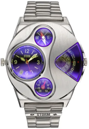 STR Watch V2 NavigatORS Lazer Blue Mens