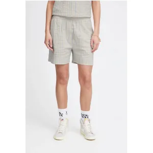 Striped Seersucker Shorts