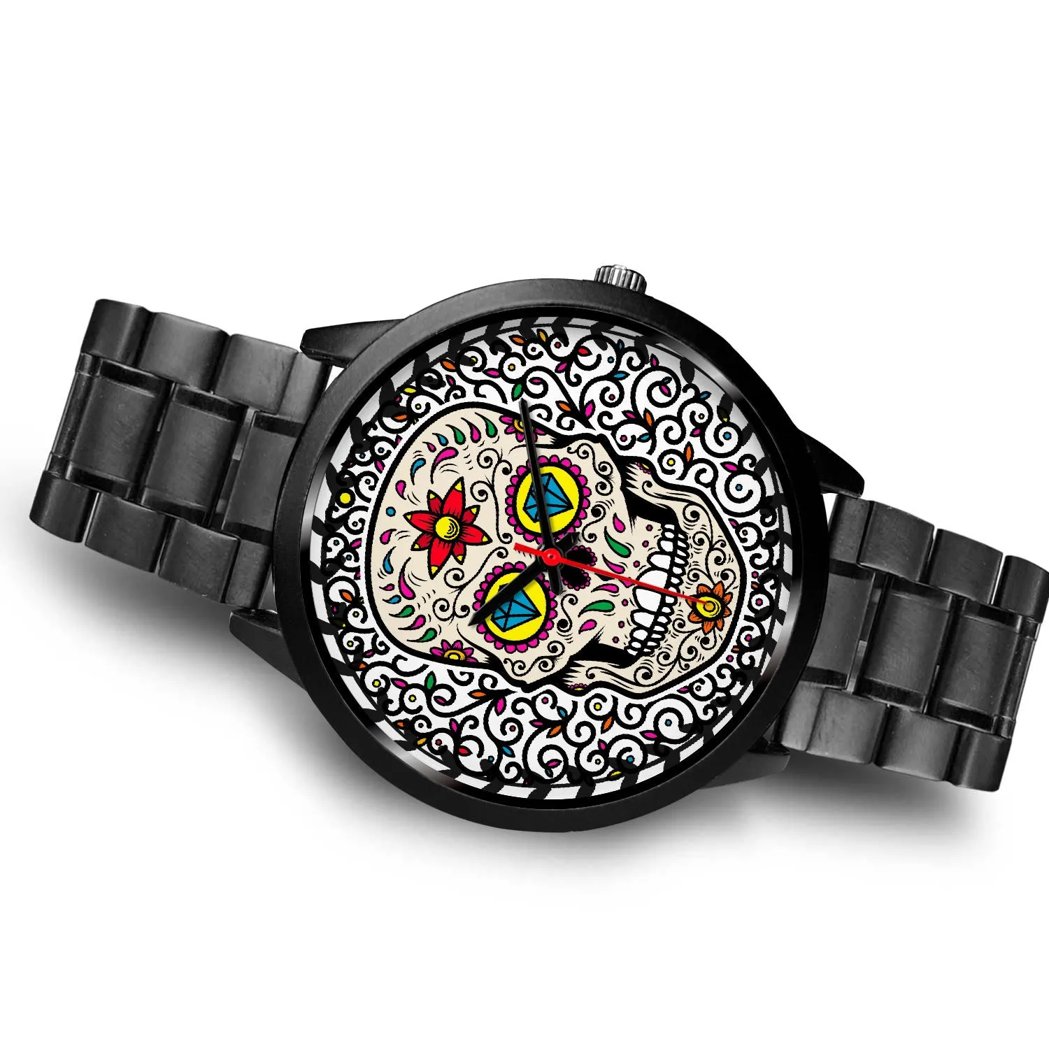 Sugar skull watch