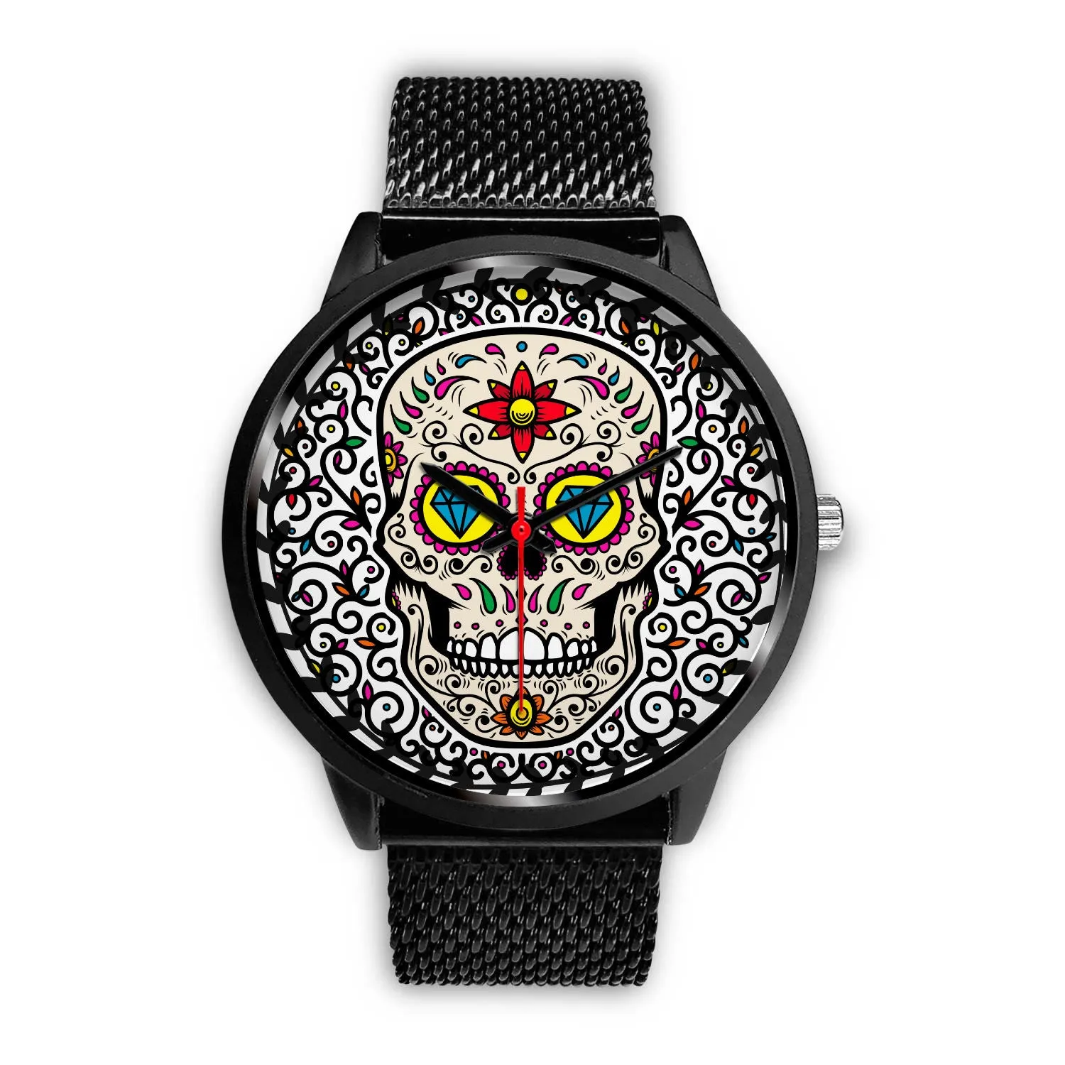 Sugar skull watch